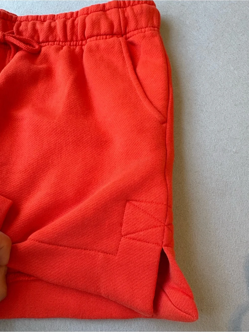 Universal Thread Coral-Red Drawstring Athletic Sweat 3” Shorts Sz M Athleisure - Picture 9 of 10
